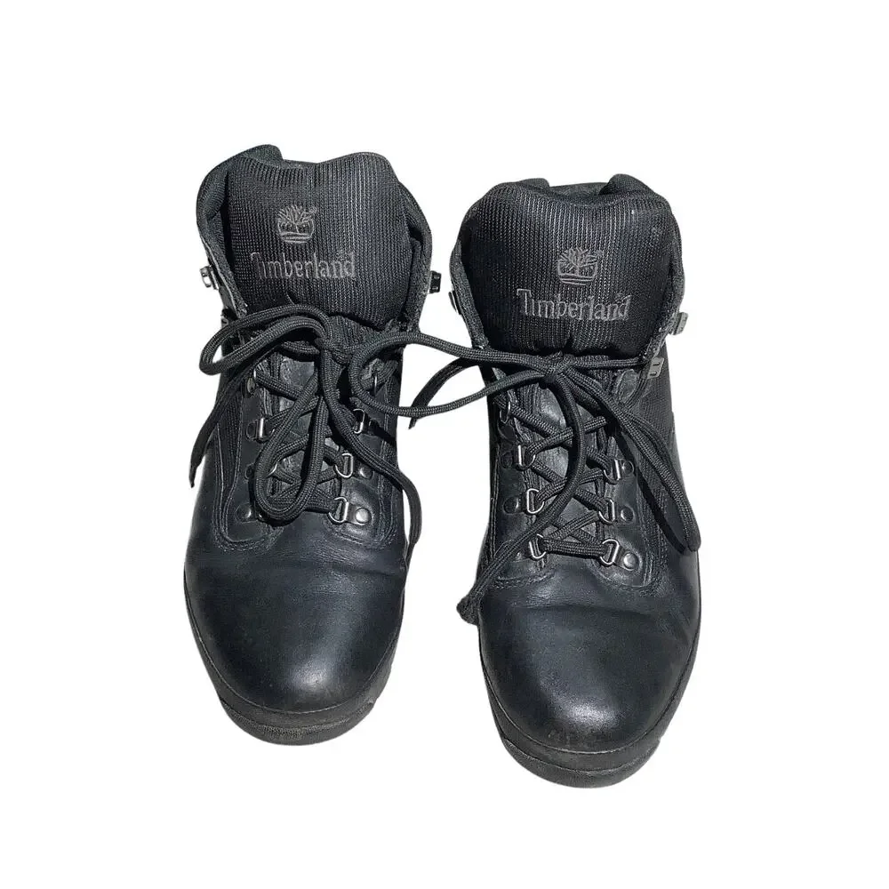 Timberland Leather Euro Hiker Boots Men’s Size 13M — Rugged, Classic, Durable